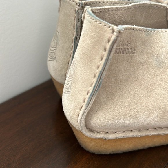 Clarks Originals Fairway Field leather suede moccasin Loafer 6.5 - Picture 5 of 11